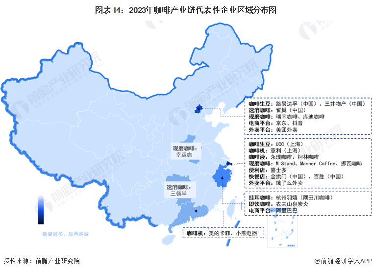 预见2023：2023年中国咖啡行业市场现状、竞争格局及发展趋势分析 构建咖啡全产业链闭环博业体育app博业体育平台(图14)